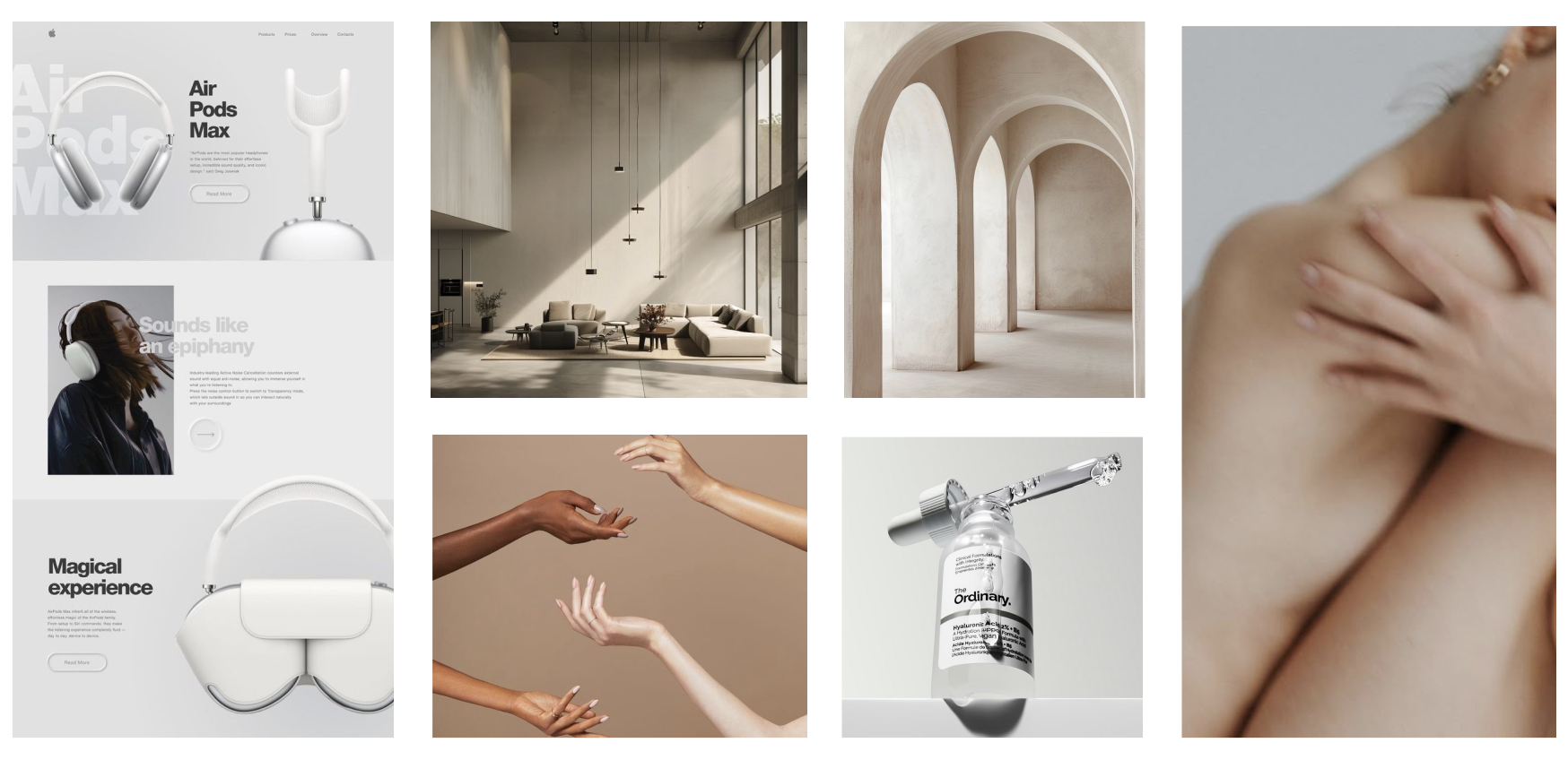 Moodboard del sistema de diseño